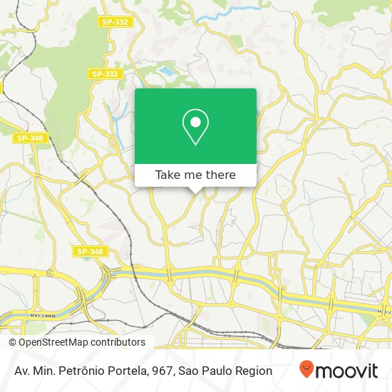 Av. Min. Petrônio Portela, 967 map