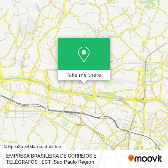 EMPRESA BRASILEIRA DE CORREIOS E TELÉGRAFOS - ECT. map