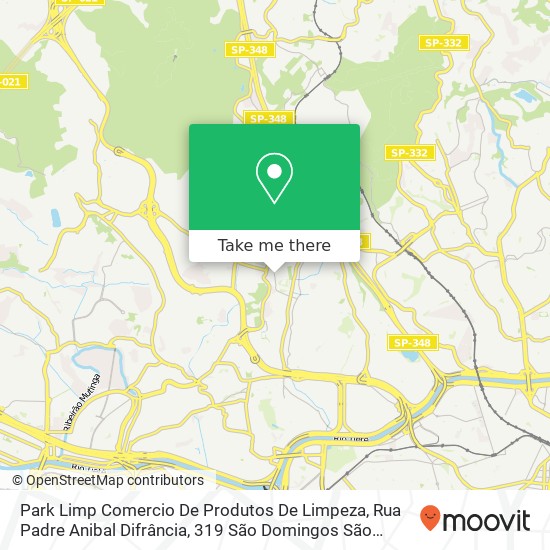 Park Limp Comercio De Produtos De Limpeza, Rua Padre Anibal Difrância, 319 São Domingos São Paulo-SP 05135-160 map