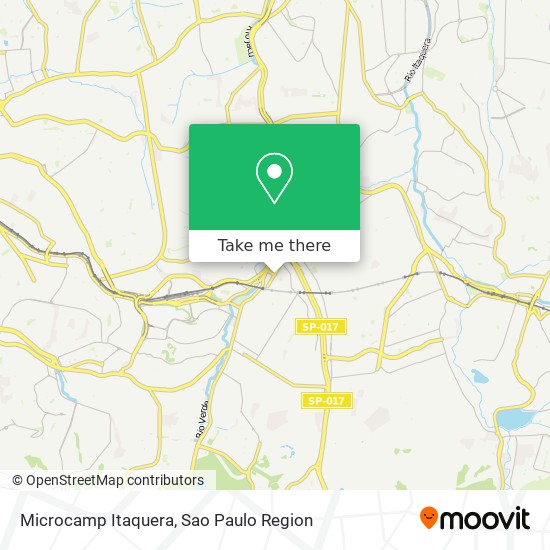 Microcamp Itaquera map
