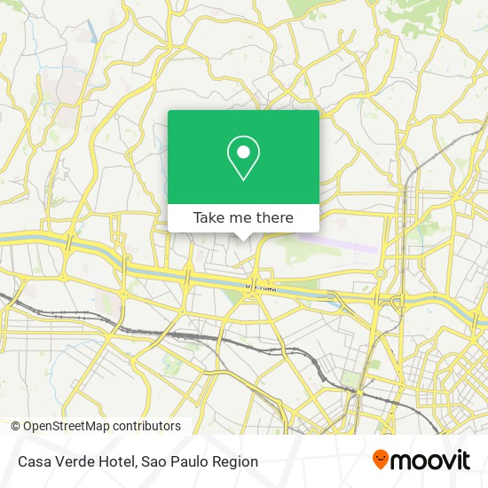 Casa Verde Hotel map