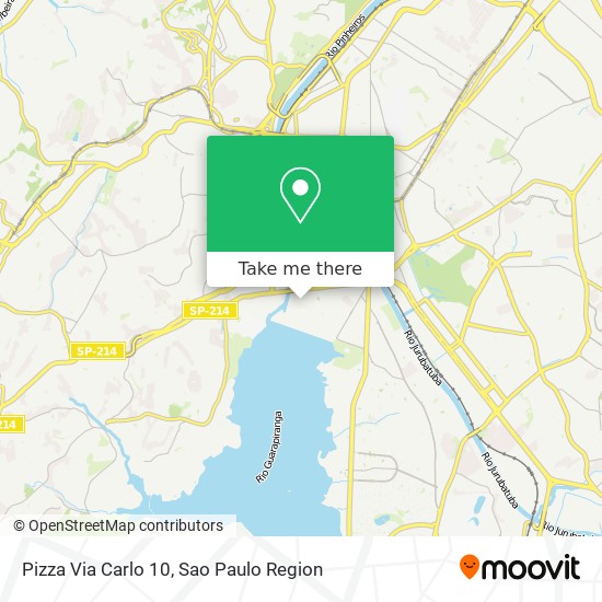 Pizza Via Carlo 10 map