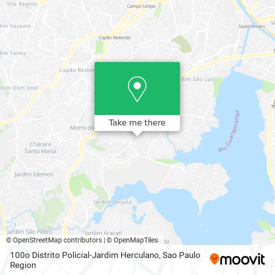 Mapa 100o Distrito Policial-Jardim Herculano