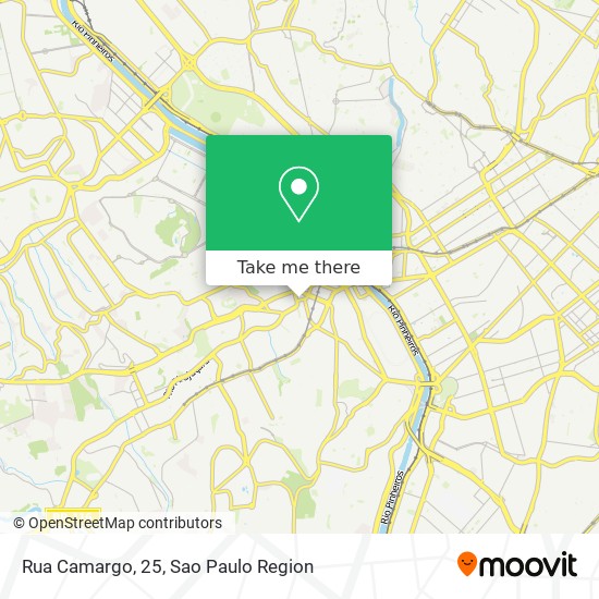 Rua Camargo, 25 map