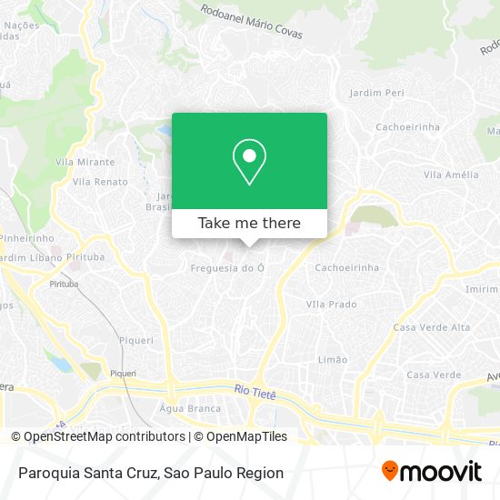 Paroquia Santa Cruz map