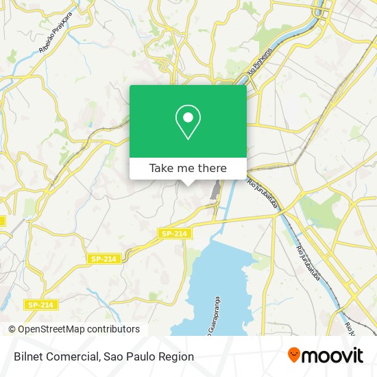 Bilnet Comercial map