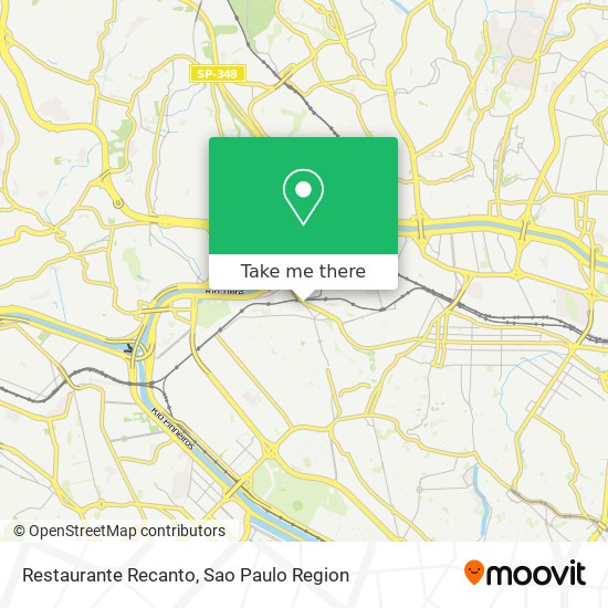 Mapa Restaurante Recanto