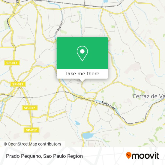 Prado Pequeno map