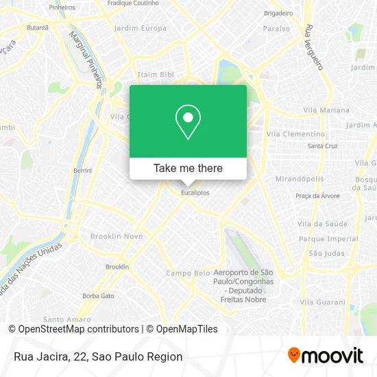 Rua Jacira, 22 map