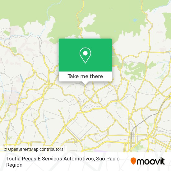 Mapa Tsutia Pecas E Servicos Automotivos