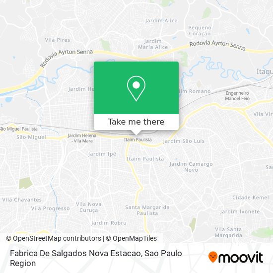 Fabrica De Salgados Nova Estacao map