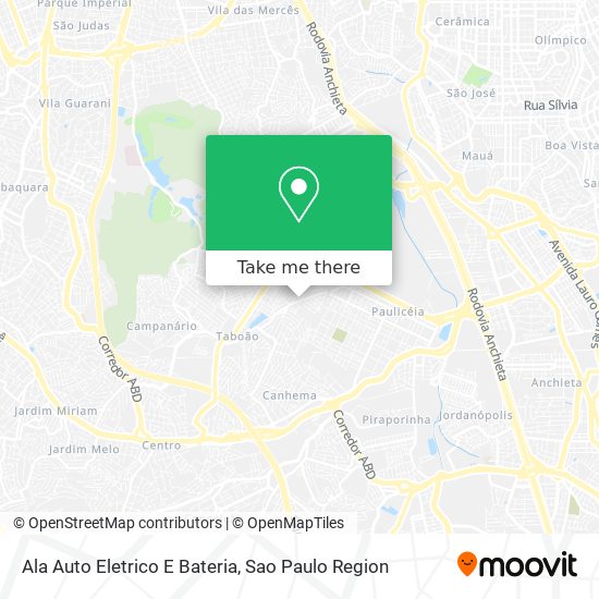 Ala Auto Eletrico E Bateria map