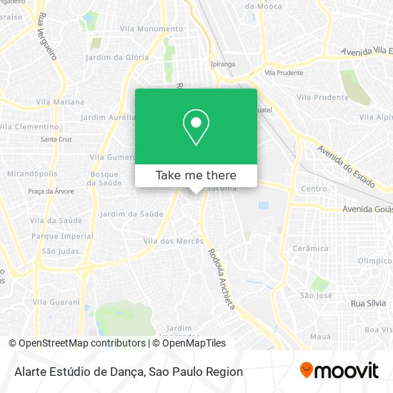 Alarte Estúdio de Dança map