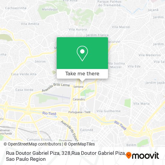 Mapa Rua Doutor Gabriel Piza, 328,Rua Doutor Gabriel Piza