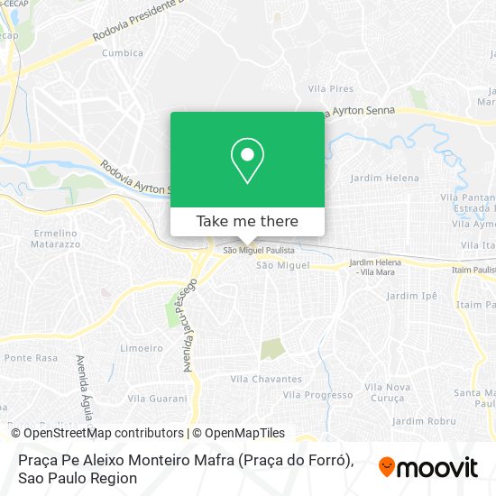 Praça Pe Aleixo Monteiro Mafra (Praça do Forró) map