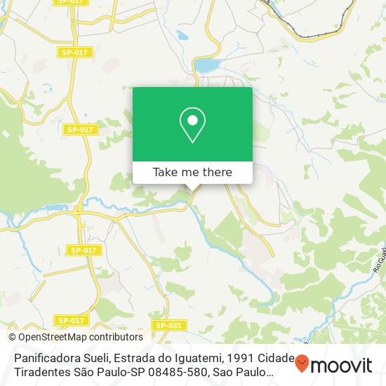 Panificadora Sueli, Estrada do Iguatemi, 1991 Cidade Tiradentes São Paulo-SP 08485-580 map
