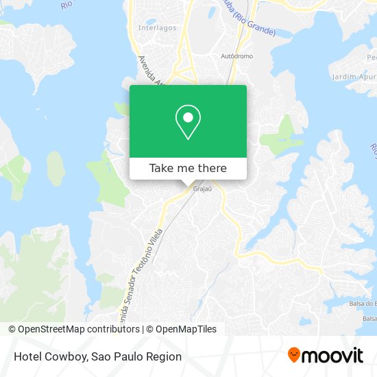 Hotel Cowboy map