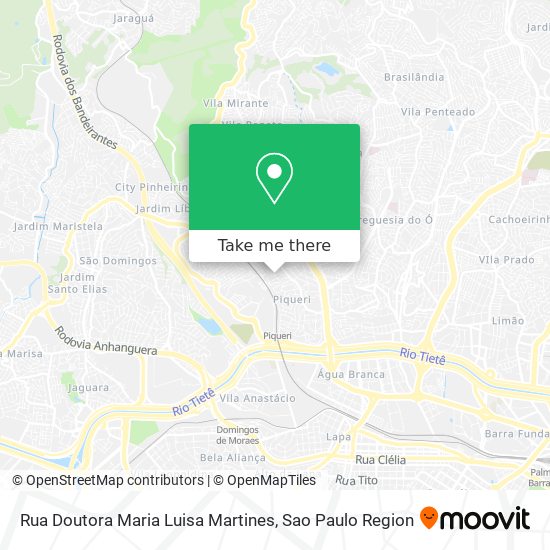 Rua Doutora Maria Luisa Martines map