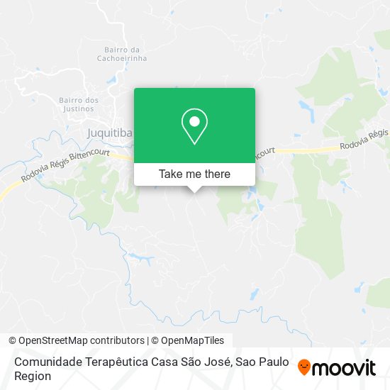 Comunidade Terapêutica Casa São José map