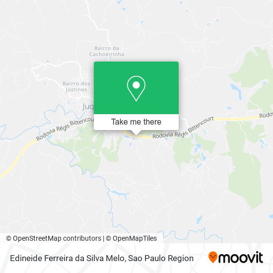Edineide Ferreira da Silva Melo map