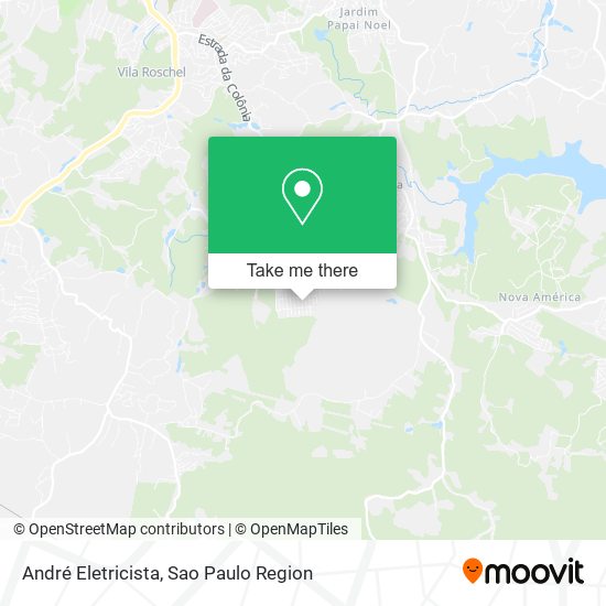 André Eletricista map
