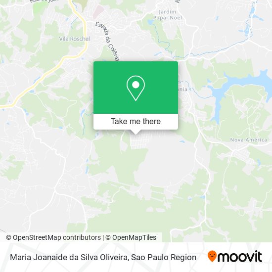 Maria Joanaide da Silva Oliveira map