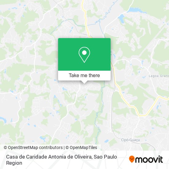Casa de Caridade Antonia de Oliveira map