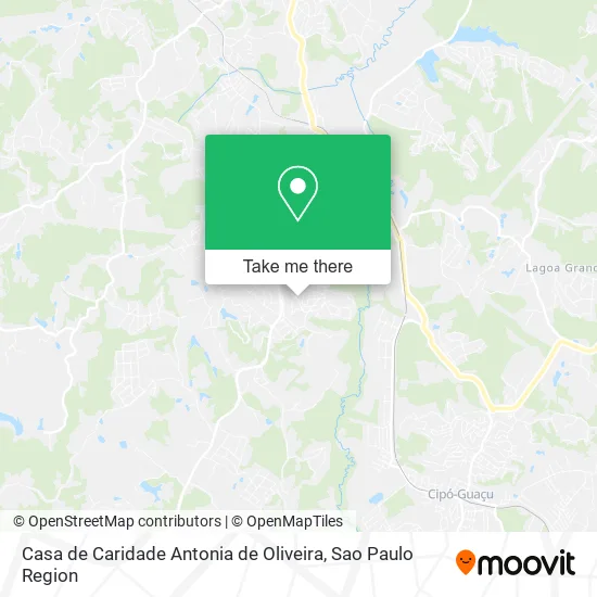 Casa de Caridade Antonia de Oliveira map