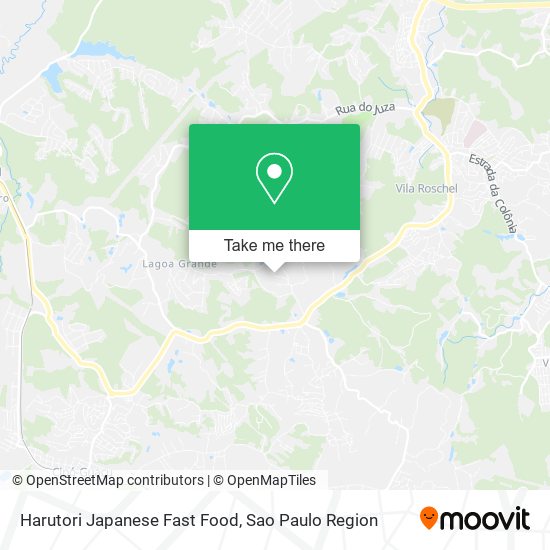 Harutori Japanese Fast Food map