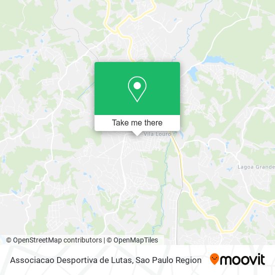 Associacao Desportiva de Lutas map