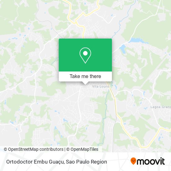 Ortodoctor Embu Guaçu map