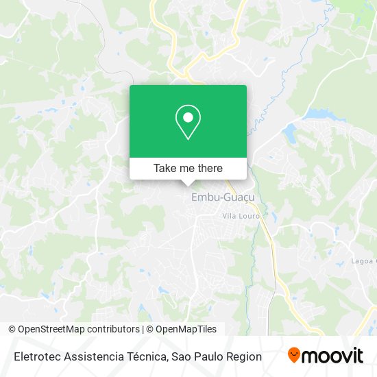 Eletrotec Assistencia Técnica map