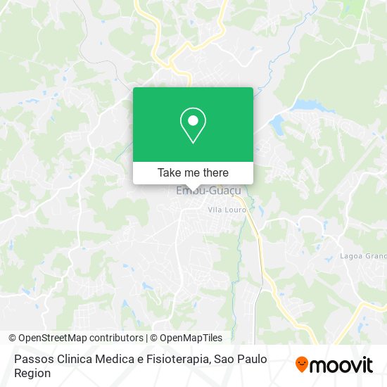 Passos Clinica Medica e Fisioterapia map