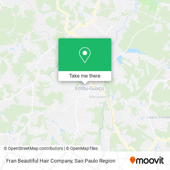 Fran Beautiful Hair Company map
