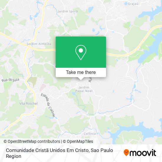 Comunidade Cristã Unidos Em Cristo map