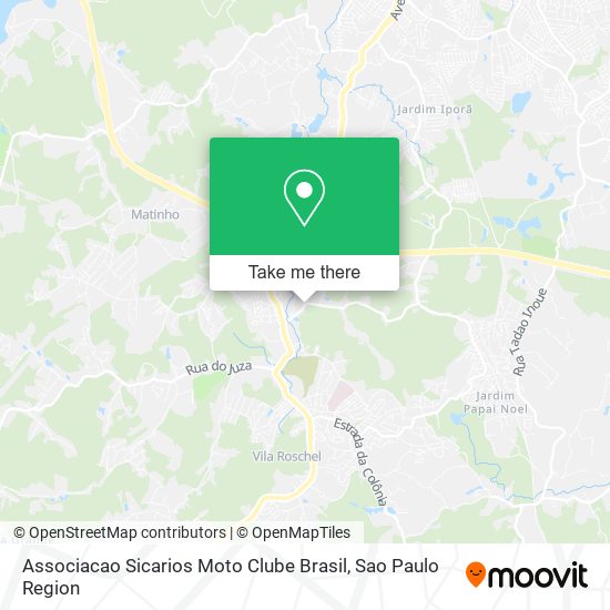 Associacao Sicarios Moto Clube Brasil map