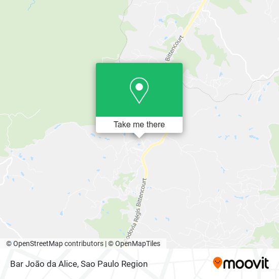 Bar João da Alice map