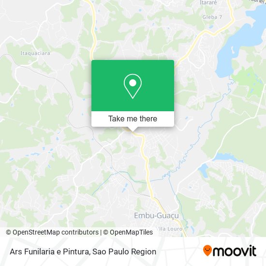 Ars Funilaria e Pintura map