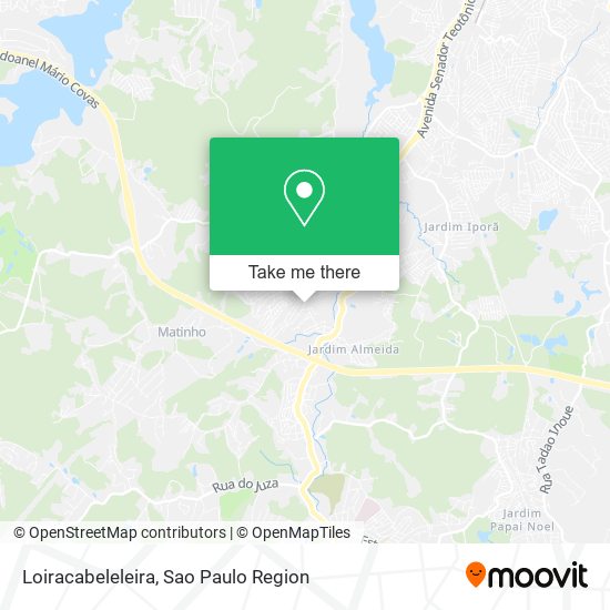 Loiracabeleleira map