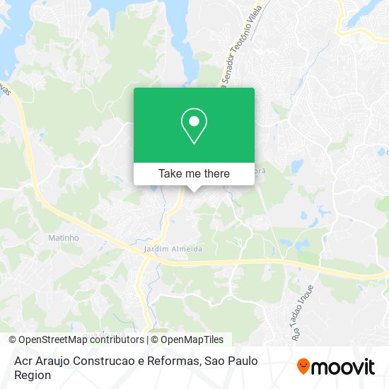 Acr Araujo Construcao e Reformas map