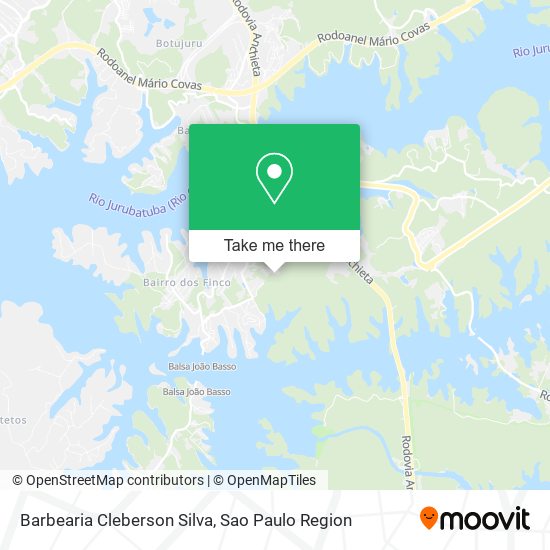 Barbearia Cleberson Silva map