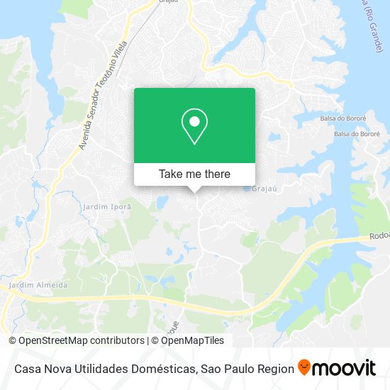 Casa Nova Utilidades Domésticas map