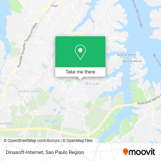 Dinasoft-Internet map