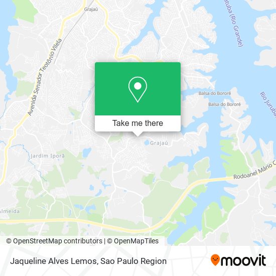 Jaqueline Alves Lemos map