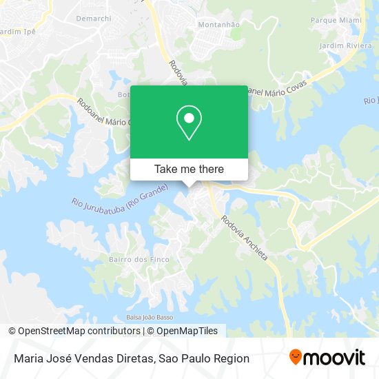 Maria José Vendas Diretas map