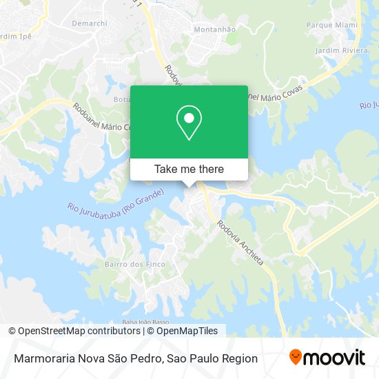 Marmoraria Nova São Pedro map
