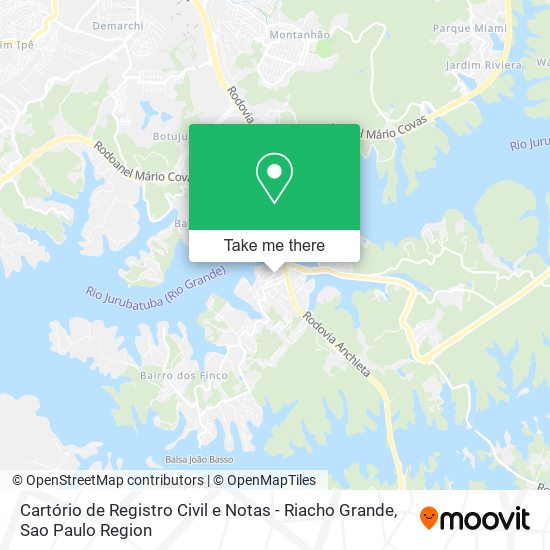 Cartório de Registro Civil e Notas - Riacho Grande map