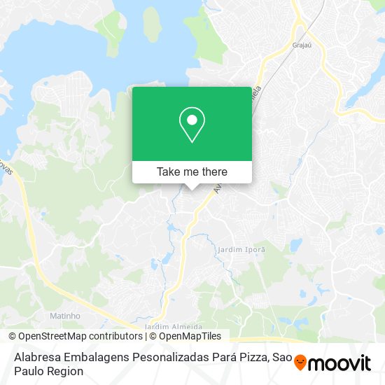 Alabresa Embalagens Pesonalizadas Pará Pizza map