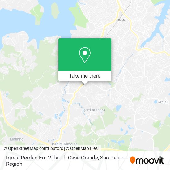 Igreja Perdão Em Vida Jd. Casa Grande map