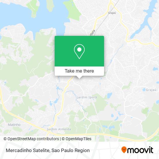 Mercadinho Satelite map